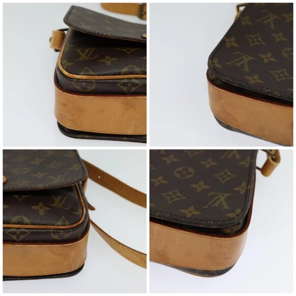 LOUIS VUITTON Monogram Cartouchiere MM Shoulder Bag LV Auth - Picture 15 of 16